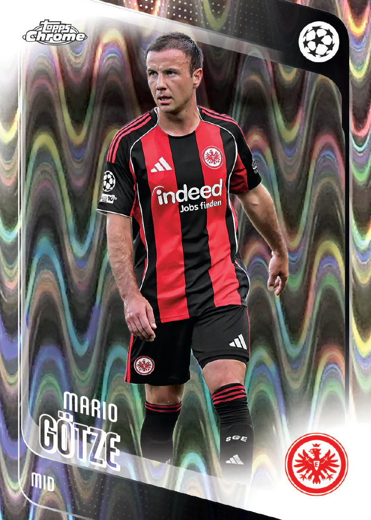 LIVEBREAK - Topps Chrome UEFA Club Competitions 2025-26 - Value Box