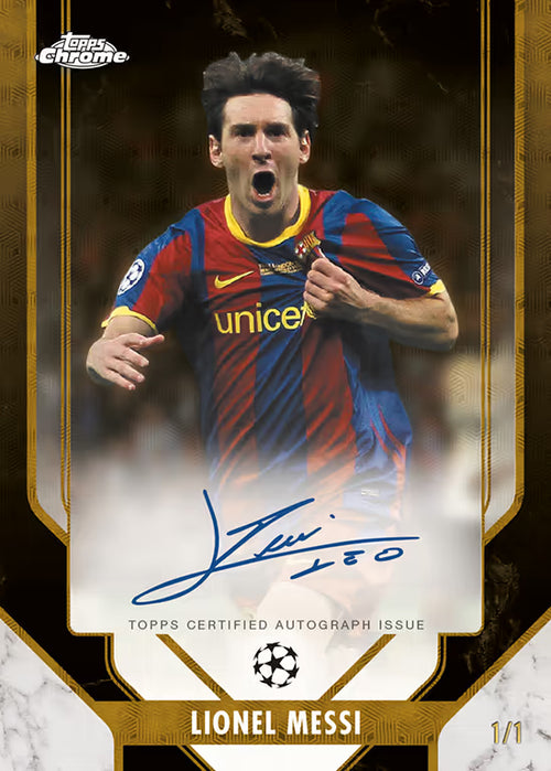 LIVEBREAK - Topps Chrome UEFA Club Competitions 2025-26 - Value Box