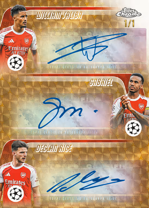 LIVEBREAK - Topps Chrome UEFA Club Competitions 2025-26 - Hobby Box