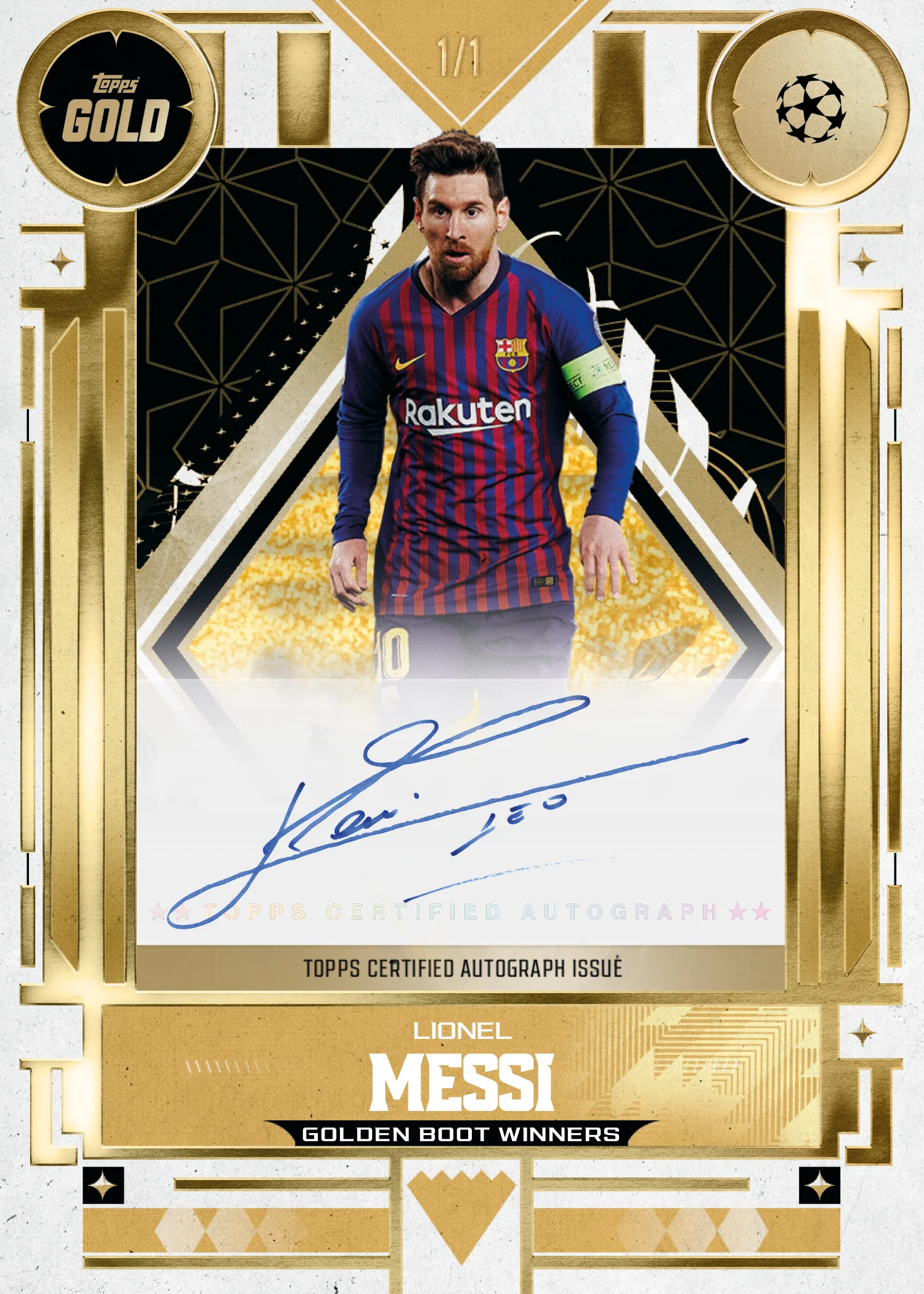 LIVEBREAK - Topps UCC Gold 2025/26