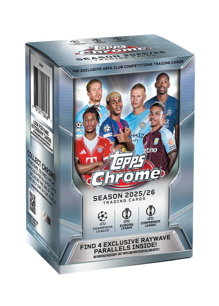 LIVEBREAK - Topps Chrome UEFA Club Competitions 2025-26 - Value Box